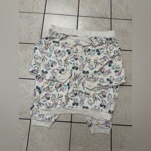 Disney Mickey Mouse & Friends Women’s Plus Size 3X Sleepwear 2-Piece Set